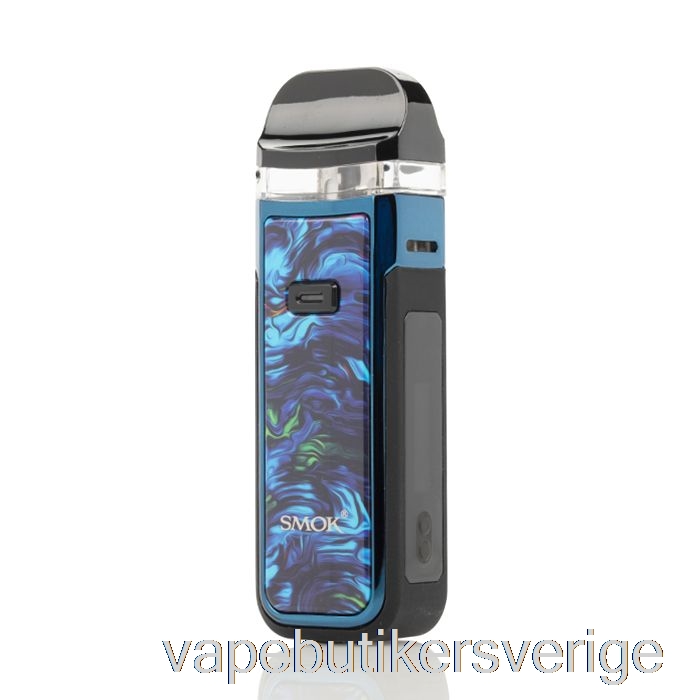 Vape Sverige Smok Nord X 60w Podsystem Flytande Blå